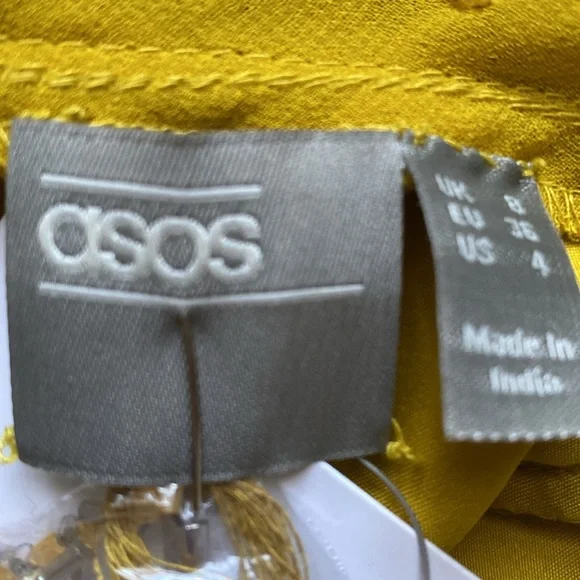 ASOS BEADED SPECIAL OCCASION LONG SLEEVE DRESS OPEN BACK 4 NEW - Picture 9 of 11